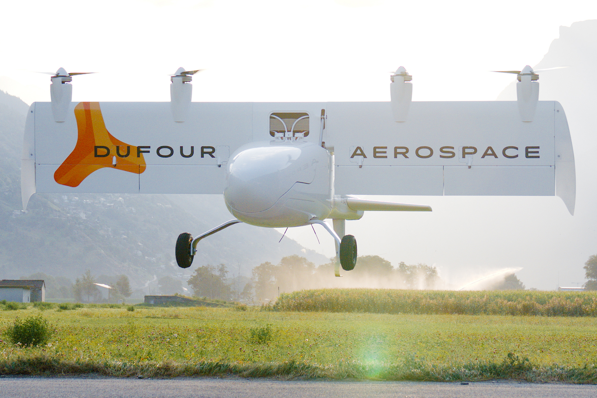 Dufour Aerospace Aero2 hybrid-electric or all-electric cargo drone Dufour Aerospace Aero2 hybrid-electric or all-electric cargo drone